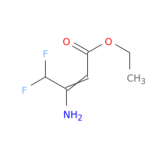 3-氨基-4,4-二氟丁-2-烯酸乙酯