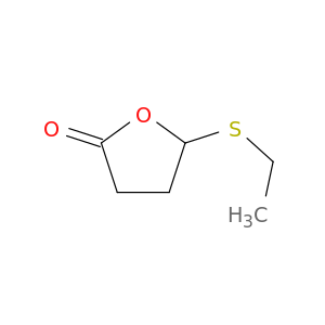 2(3H)-Furanone, 5-(ethylthio)dihydro-