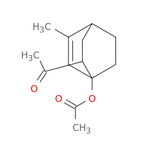 Ethanone, 1-[1-(acetyloxy)-5-methylbicyclo[2.2.2]oct-5-en-2-yl]-