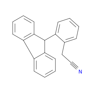 Benzeneacetonitrile, 2-(9H-fluoren-9-yl)-