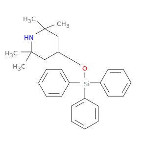 Piperidine, 2,2,6,6-tetramethyl-4-[(triphenylsilyl)oxy]-