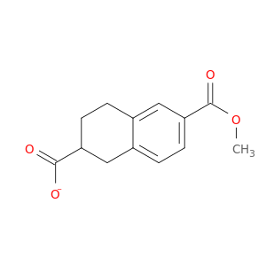 2,6-Naphthalenedicarboxylic acid, 1,2,3,4-tetrahydro-, 6-methyl ester