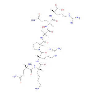 L-Arginine, L-glutaminyl-L-lysyl-L-arginyl-L-prolyl-L-seryl-L-glutaminyl-