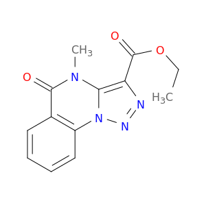 [1,2,3]Triazolo[1,5-a]quinazoline-3-carboxylicacid, 4,5-dihydro-4-methyl-5-oxo-, ethyl ester
