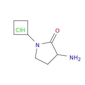 3-Amino-1-cyclobutylpyrrolidin-2-one hydrochloride