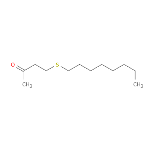 2-Butanone, 4-(octylthio)-