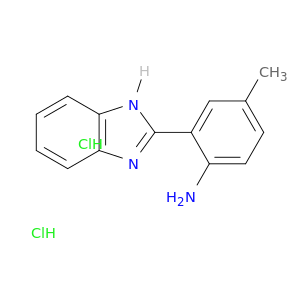 2-(1H-1,3-benzodiazol-2-yl)-4-methylaniline dihydrochloride