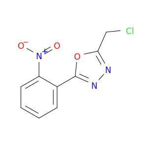 1,3,4-Oxadiazole 2-(chloromethyl)-5-(2-nitrophenyl)