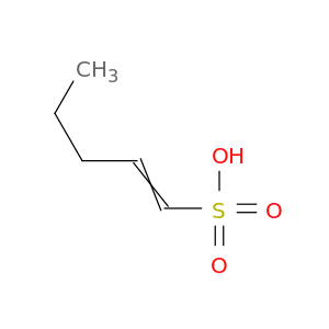 1-Pentene-1-sulfonicacid
