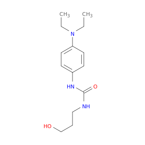 Urea, N-[4-(diethylamino)phenyl]-N'-(3-hydroxypropyl)-