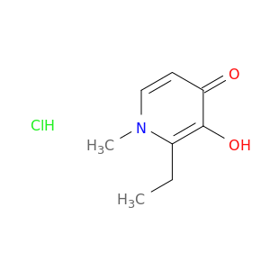 4(1H)-Pyridinone, 2-ethyl-3-hydroxy-1-methyl-, hydrochloride