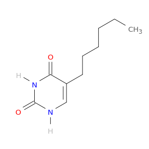 2,4(1H,3H)-Pyrimidinedione,5-hexyl-