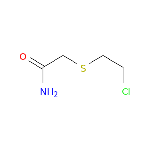 Acetamide,2-[(2-chloroethyl)thio]-