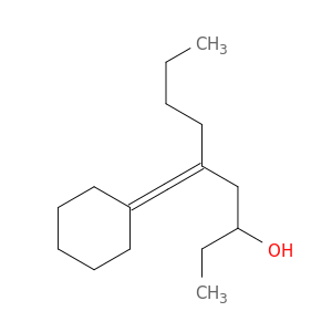 3-Nonanol, 5-(cyclohexylidenemethylene)-