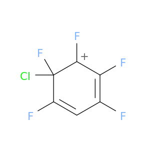 Cyclohexadienylium, 6-chloro-1,2,3,5,6-pentafluoro-