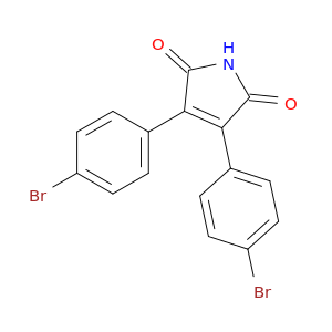 1H-Pyrrole-2,5-dione, 3,4-bis(4-bromophenyl)-