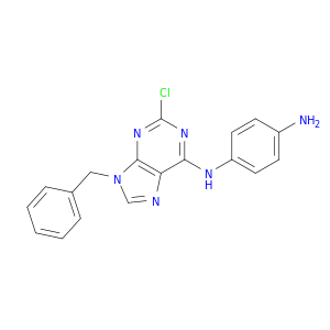 1,4-Benzenediamine,N1-[2-chloro-9-(phenylmethyl)-9H-purin-6-yl]-