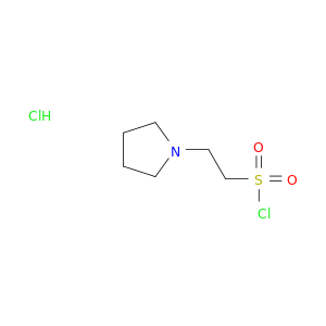 2-(Pyrrolidin-1-yl)ethane-1-sulfonyl Chloride Hydrochloride