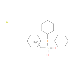 Gold, (ethylsulfonyl)(tricyclohexylphosphine)-