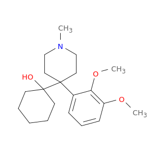Cyclohexanol, 1-[4-(2,3-dimethoxyphenyl)-1-methyl-4-piperidinyl]-