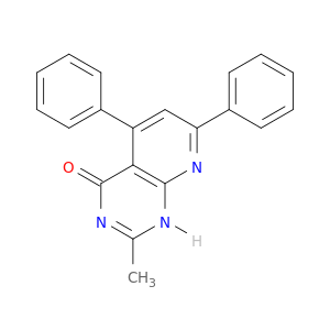 Pyrido[2,3-d]pyrimidin-4(1H)-one, 2-methyl-5,7-diphenyl-