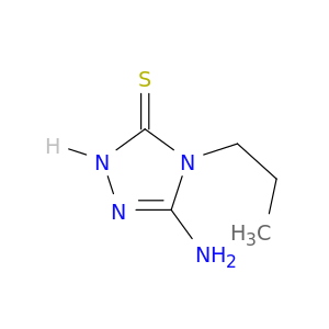 3H-1,2,4-Triazole-3-thione, 5-amino-2,4-dihydro-4-propyl-