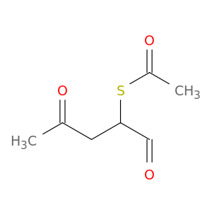 Ethanethioic acid, S-(1-formyl-3-oxobutyl) ester