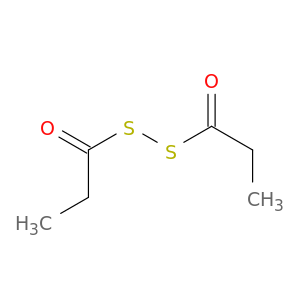 Disulfide, bis(1-oxopropyl)