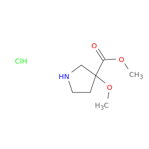 methyl 3-methoxypyrrolidine-3-carboxylate hydrochloride