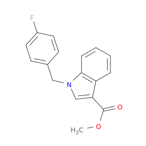 Methyl 1-(4-Fluorobenzyl)-1H-indole-3-carboxylate