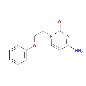 2(1H)-Pyrimidinone, 4-amino-1-(2-phenoxyethyl)-