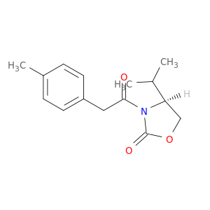2-Oxazolidinone, 4-(1-methylethyl)-3-[(4-methylphenyl)acetyl]-, (S)-