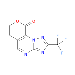 6,7-二氢-2-(三氟甲基)-9H-吡喃[4,3-e][1,2,4]三唑[1,5-A]嘧啶-9-一