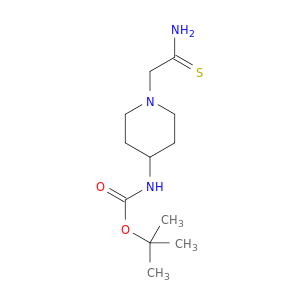 tert-butyl N-[1-(carbamothioylmethyl)piperidin-4-yl]carbamate
