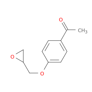 1-[4-(Oxiran-2-ylmethoxy)phenyl]ethan-1-one