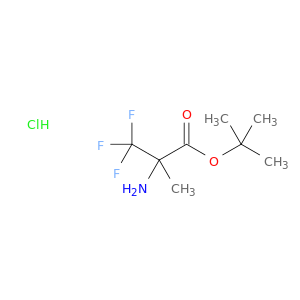tert-Butyl 2-Amino-3,3,3-trifluoro-2-methylpropanoate Hydrochloride