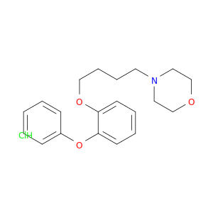 Morpholine, 4-[4-(2-phenoxyphenoxy)butyl]-, hydrochloride