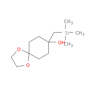 1,4-Dioxaspiro[4.5]decan-8-ol, 8-[(trimethylsilyl)methyl]-