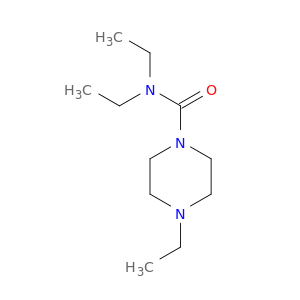 1-DIETHYLCARBAMYL-4-ETHYLPIPERAZINE
