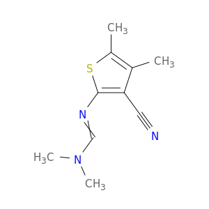 n'-(3-氰基-4,5-二甲基噻吩-2-基)-n,n-二甲基甲亚胺