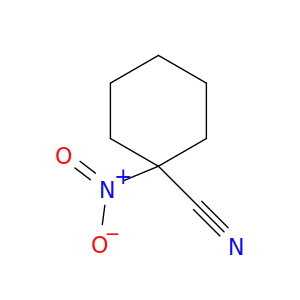 Cyclohexanecarbonitrile, 1-nitro-