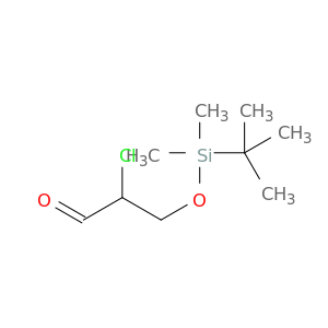 Propanal, 2-chloro-3-[[(1,1-dimethylethyl)dimethylsilyl]oxy]-