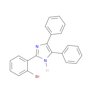 1H-Imidazole, 2-(2-bromophenyl)-4,5-diphenyl-