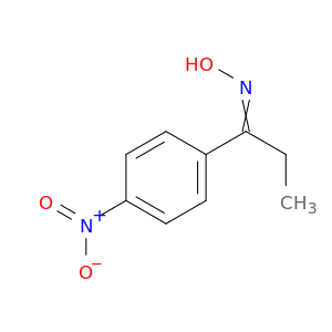 1-Propanone, 1-(4-nitrophenyl)-, oxime
