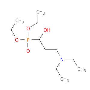 Phosphonic acid, [3-(diethylamino)-1-hydroxypropyl]-, diethyl ester