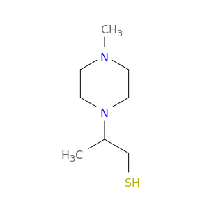 2-(4-METHYLPIPERAZIN-1-YL)PROPANE-1-THIOL