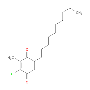 2,5-Cyclohexadiene-1,4-dione, 2-chloro-5-decyl-3-methyl-