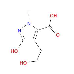 3-HYDROXY-4-(2-HYDROXYETHYL)-1H-PYRAZOLE-5-CARBOXYLIC ACID