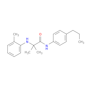 Propanamide, 2-methyl-2-[(2-methylphenyl)amino]-N-(4-propylphenyl)-