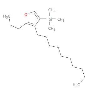 Silane, (4-decyl-5-propyl-3-furanyl)trimethyl-